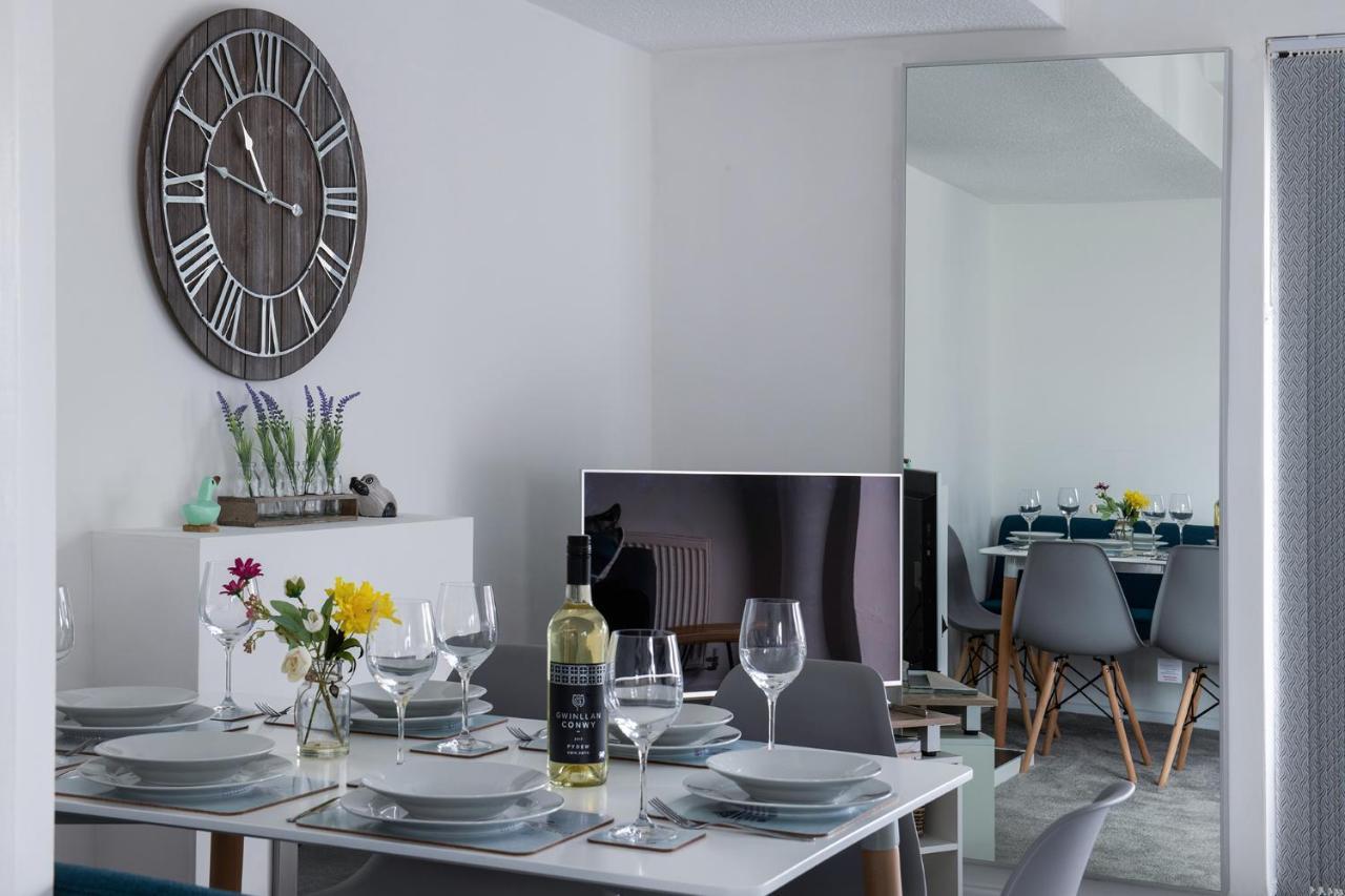 Rivage - Modern Maisonette Deganwy Eksteriør billede
